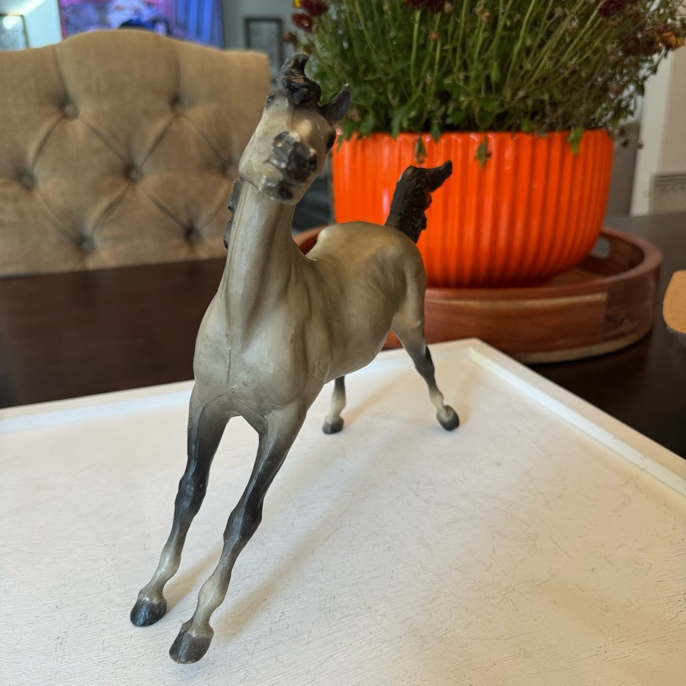 Vintage 1980s Breyer Smoky the Cow Plastic Horse - Picture 2 of 10